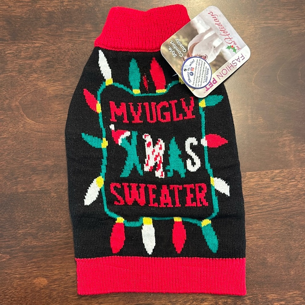 Fashion Pet Ugly Christmas Sweater